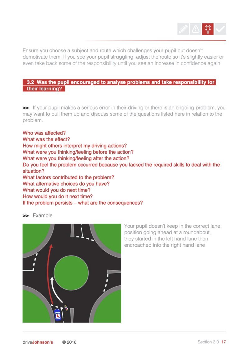 PDF Standards Check Marking Sheet Explained - driveJohnson's